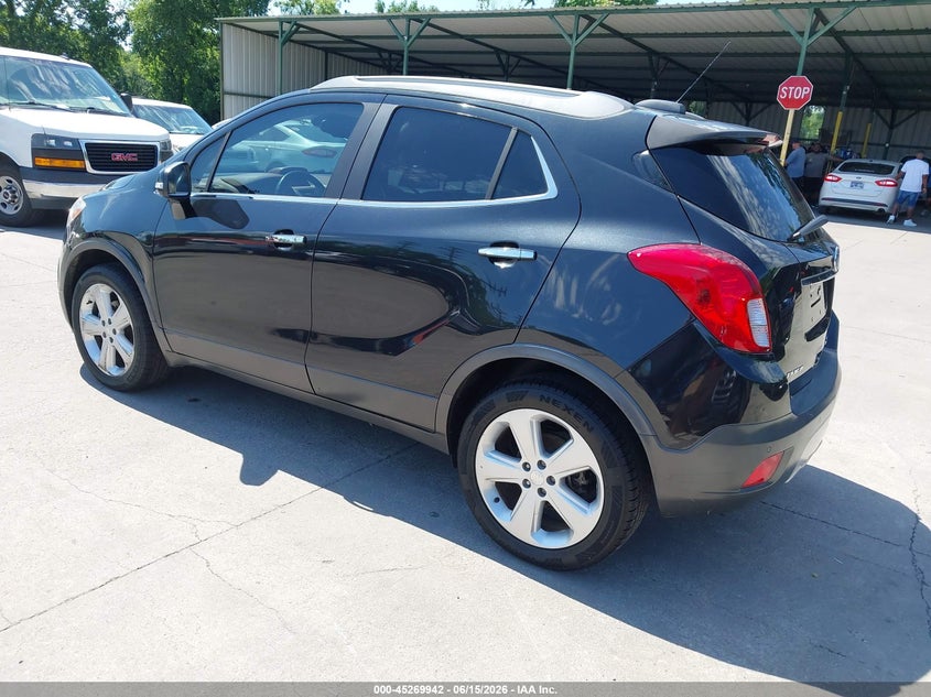 Vin: kl4cjhsb7fb134549, lot: 45767766, buick encore premium 20153