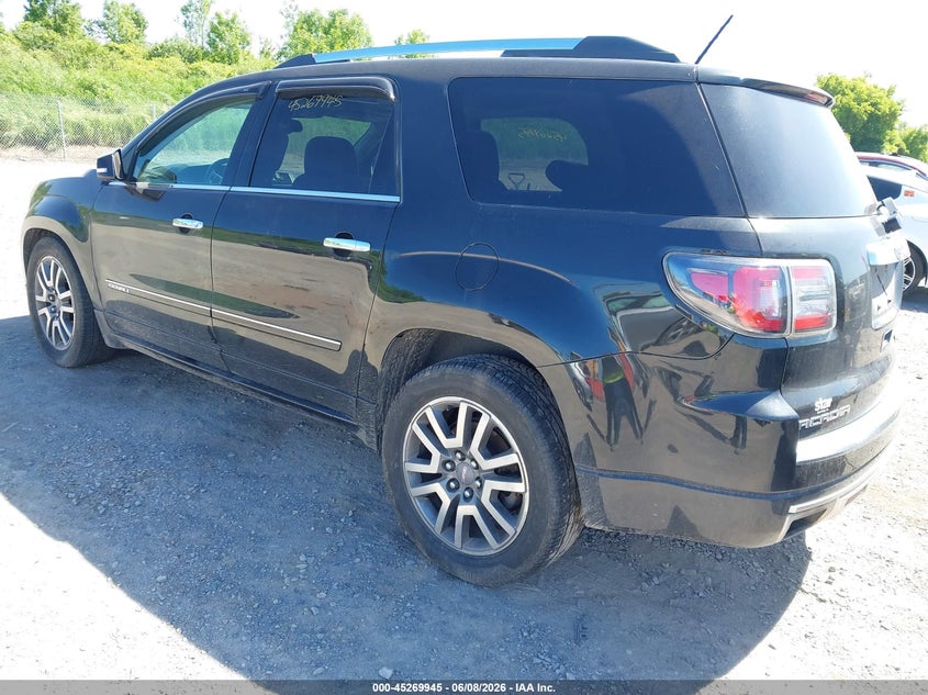 Vin: 1gkkvtkdxdj213361, lot: 45767769, gmc acadia denali 20133