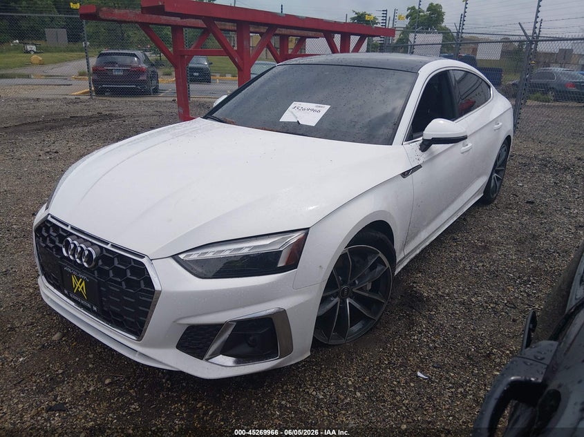 2023 AUDI A5 SPORTBACK auction photo 2