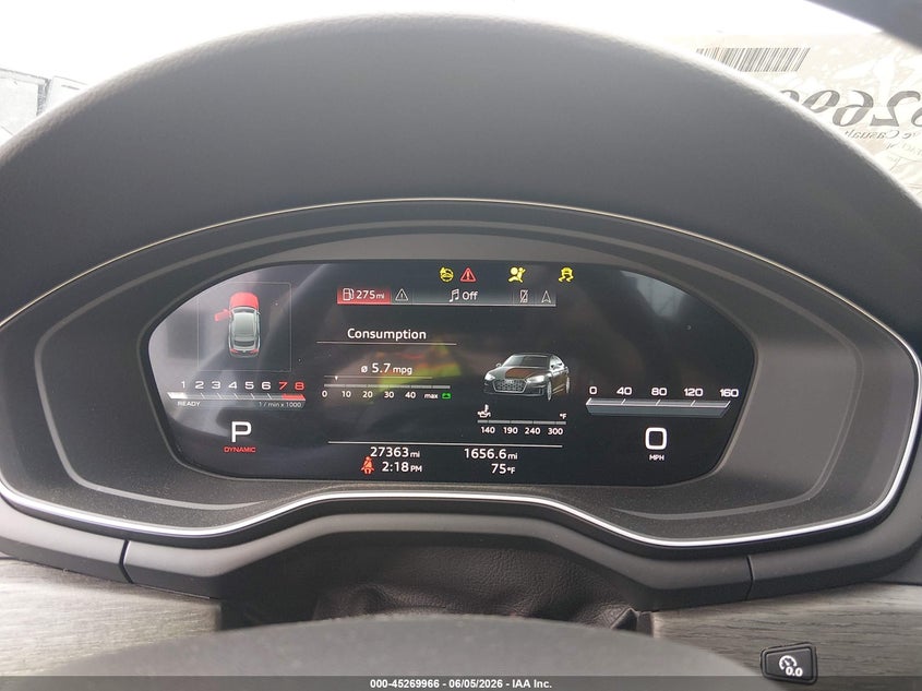 2023 AUDI A5 SPORTBACK auction photo 7