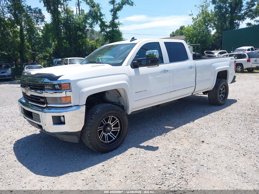 Vin: 1gc1kwe89ff581049, lot: 45767805, chevrolet silverado 2500hd ltz 20152