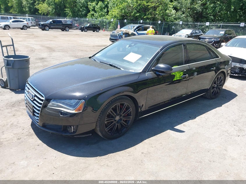 Vin: waur2afd8en009005, lot: 45767823, audi a8 l 4.0t 20142