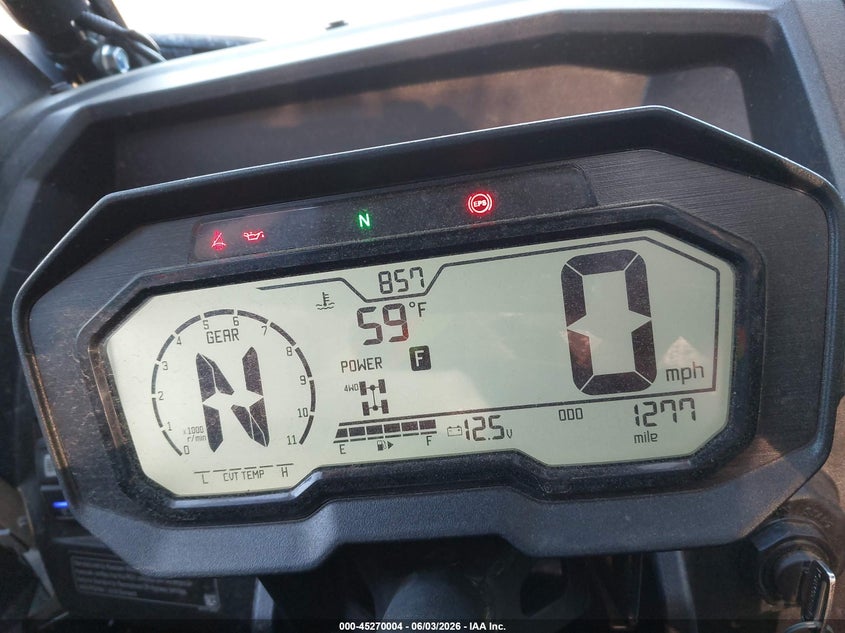 2025 Kawasaki Krf 1000 E VIN: JKARFCE16SB501100 Lot: 45270004
