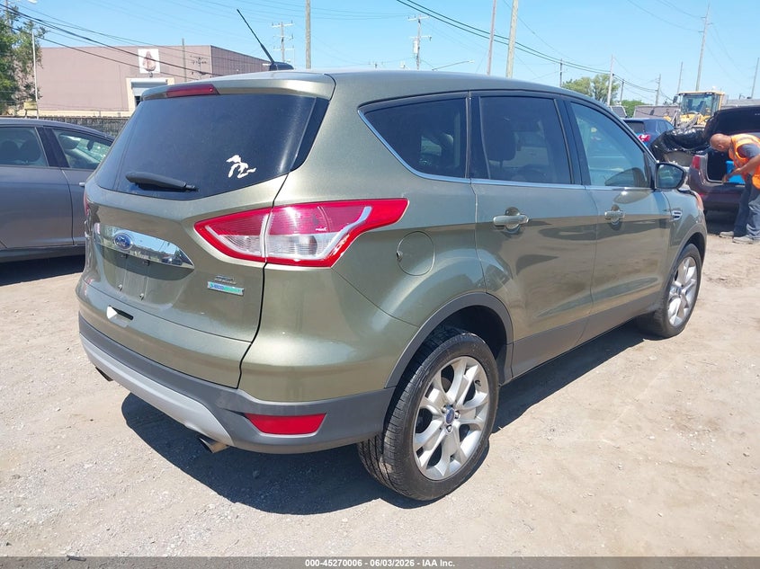 Vin: 1fmcu0hx2dud67415, lot: 45767830, ford escape sel 20134
