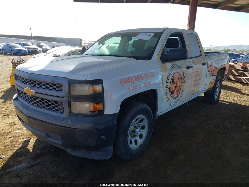2015 Chevrolet Silverado 1500 Wt 1GCRCPEH0FZ254124 photo 1