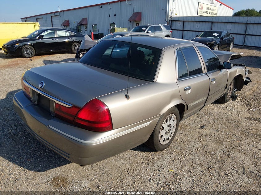MERCURY GRAND MARQUIS 2005 VIN 2MEFM74W55X673945