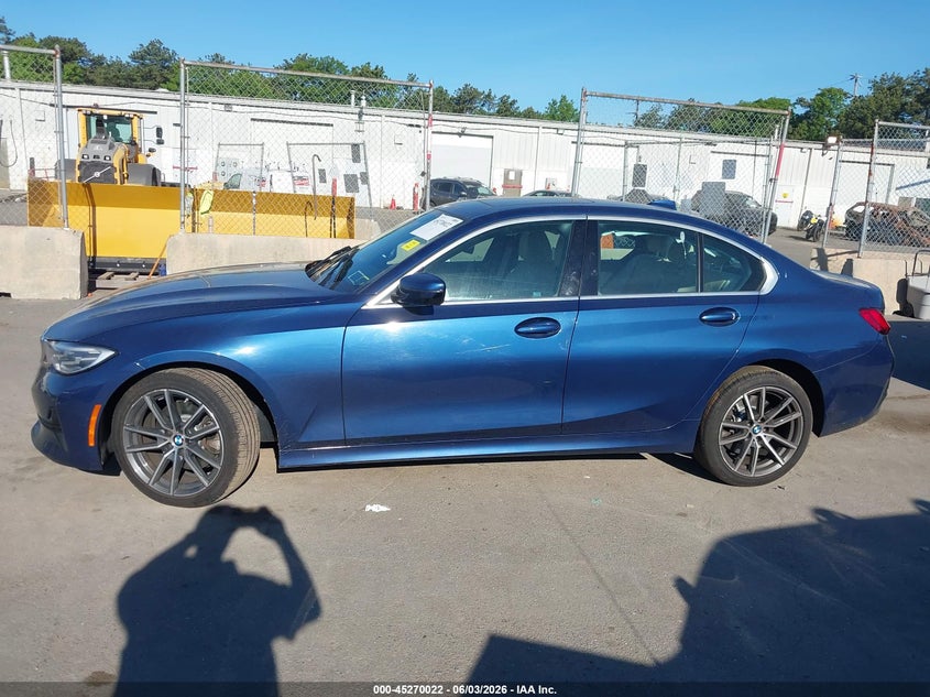 2021 BMW 330I xDrive VIN: 3MW5R7J08M8B70988 Lot: 45270022