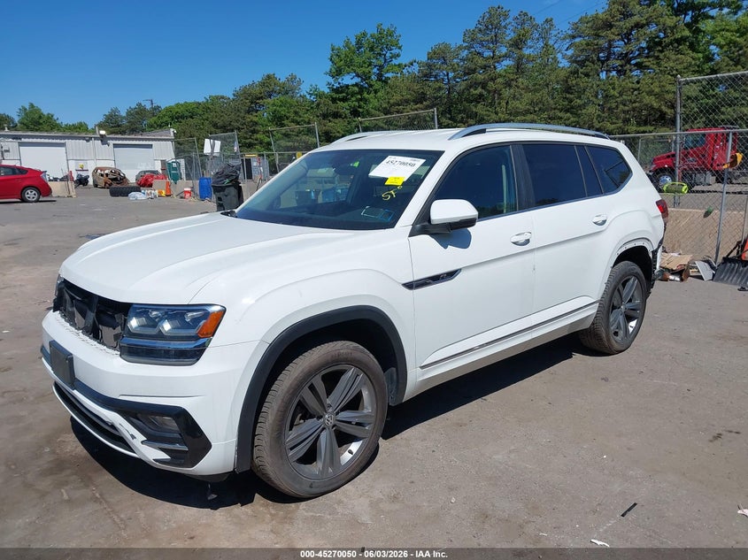Vin: 1v2xr2ca7kc544239, lot: 45767874, volkswagen atlas 3.6l v6 se w/technology r-line 20192