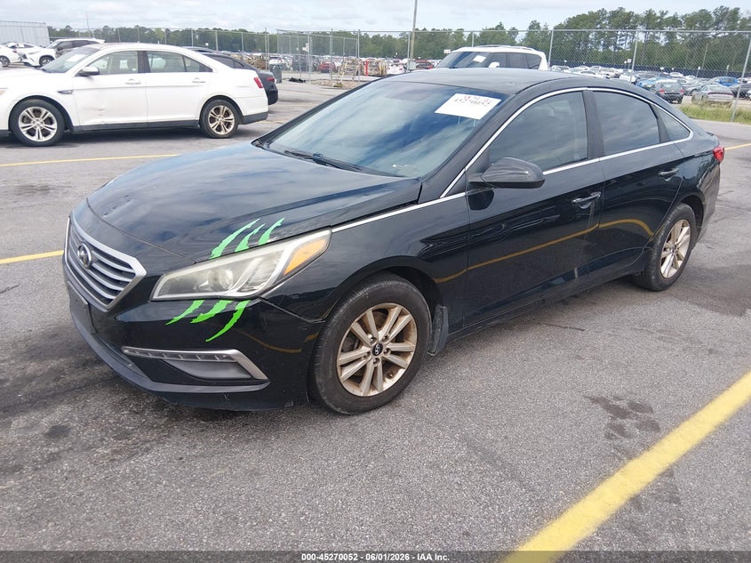 2015 Hyundai Sonata Se 5NPE24AFXFH145875 photo 1