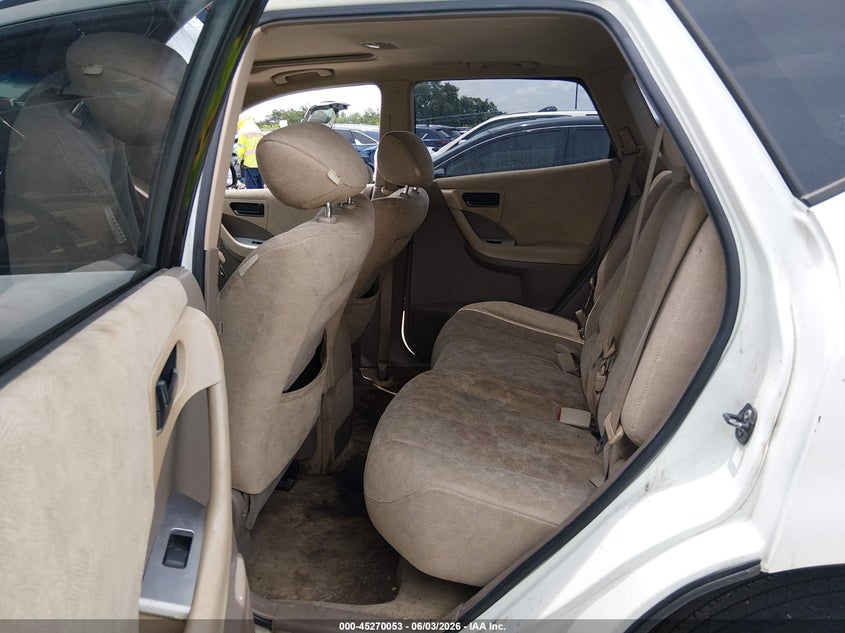 2005 Nissan Murano Sl VIN: JN8AZ08T95W305465 Lot: 45270053