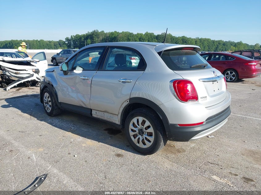 Vin: zfbcfxab0hp573927, lot: 45767891, fiat 500x pop fwd 20173