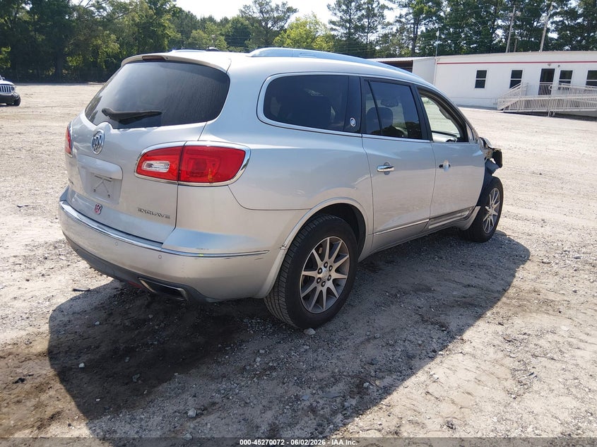 Vin: 5gakrbkd0ej296196, lot: 45767896, buick enclave leather 20144