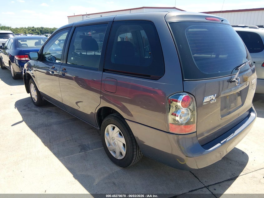 2006 MAZDA MPV VAN 3.0L V-6 DOHC, 200HP