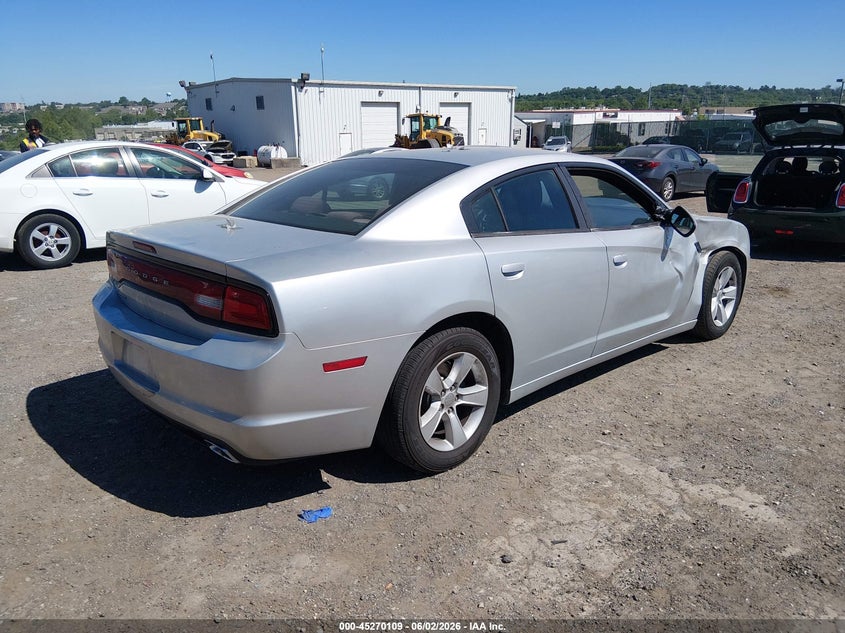 2C3CDXBG9CH281983 2012 Dodge Charger 3.6 Se silver