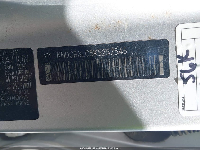 2019 KIA NIRO auction photo 8