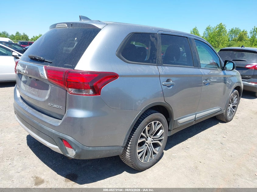 Vin: ja4az2a31hz022007, lot: 45767968, mitsubishi outlander es 20174