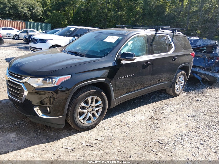 Vin: 1gnergkw0kj227537, lot: 45767977, chevrolet traverse 1lt 20192