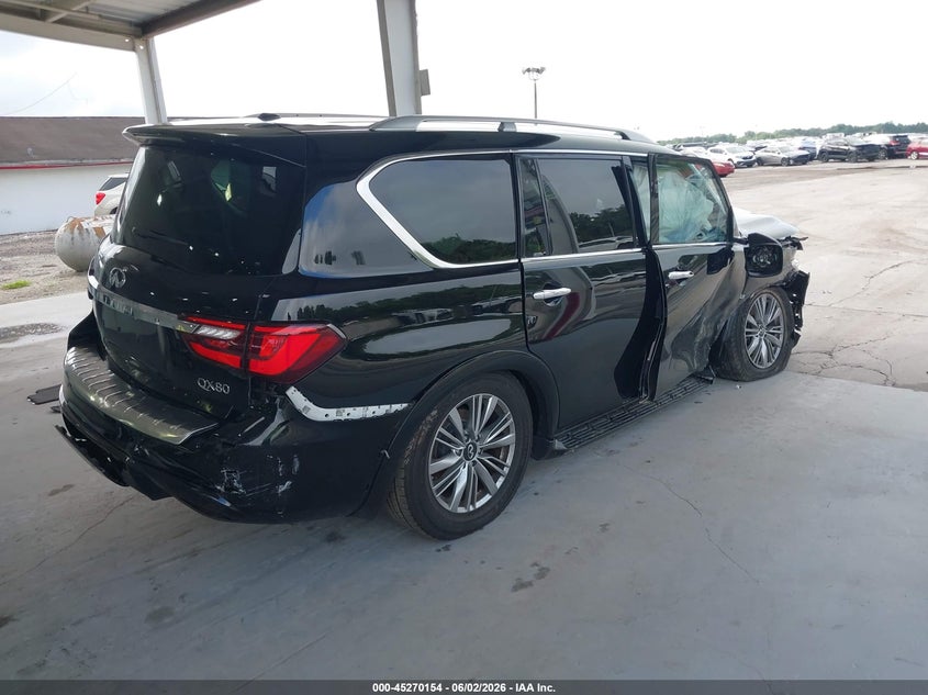 Vin: jn8az2nf4l9702409, lot: 45767978, infiniti qx80 luxe 20204