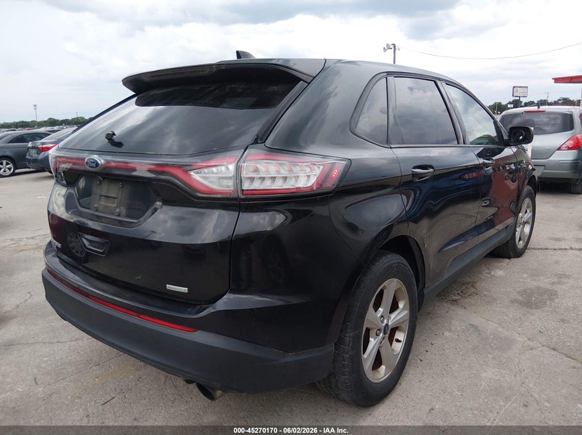 Vin: 2fmtk3g90fbc30007, lot: 45767994, ford edge se 20154