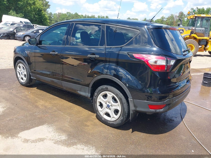 Vin: 1fmcu0f76jud08396, lot: 45767998, ford escape s 20183