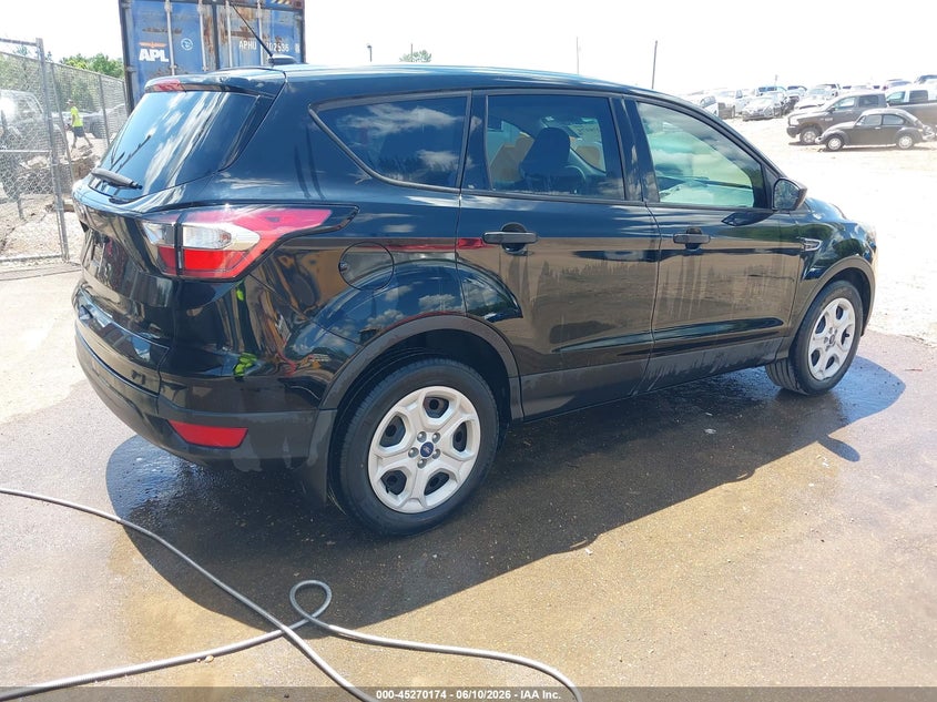 Vin: 1fmcu0f76jud08396, lot: 45767998, ford escape s 20184