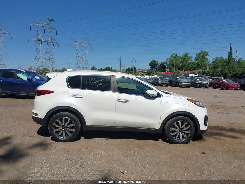 2018 Kia Sportage Ex VIN: KNDPN3AC3J7300554 Lot: 45270187