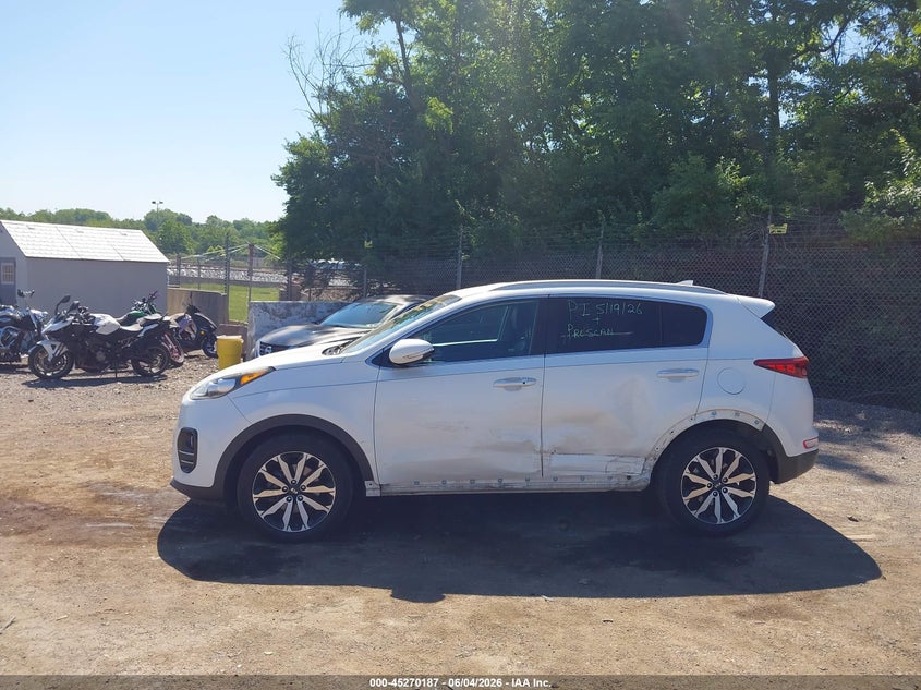 2018 Kia Sportage Ex VIN: KNDPN3AC3J7300554 Lot: 45270187