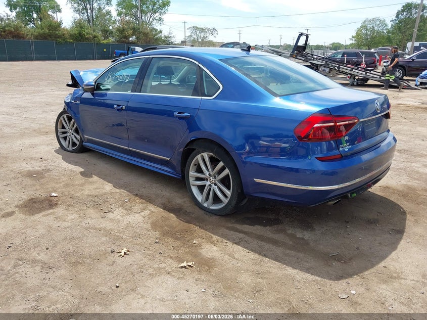Vin: 1vwdt7a36hc013420, lot: 45768021, volkswagen passat 1.8t r-line 20173