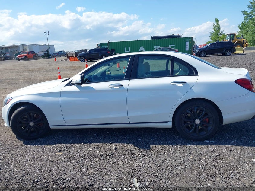 2015 Mercedes-Benz C 300 4Matic VIN: 55SWF4KB6FU018493 Lot: 45270214