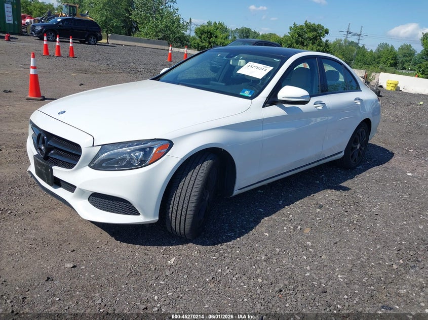 2015 Mercedes-Benz C 300 4matic 55SWF4KB6FU018493 photo 1