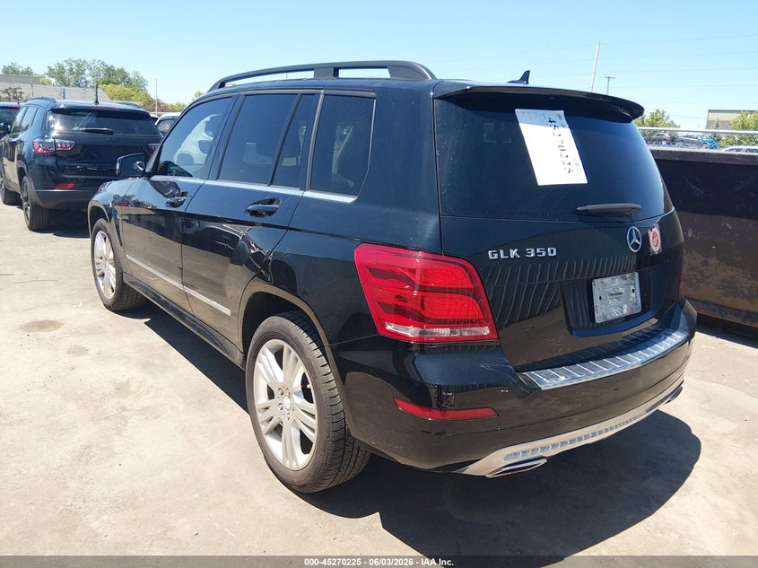 Vin: wdcgg5hb3dg126728, lot: 45768049, mercedes-benz glk 350 20133