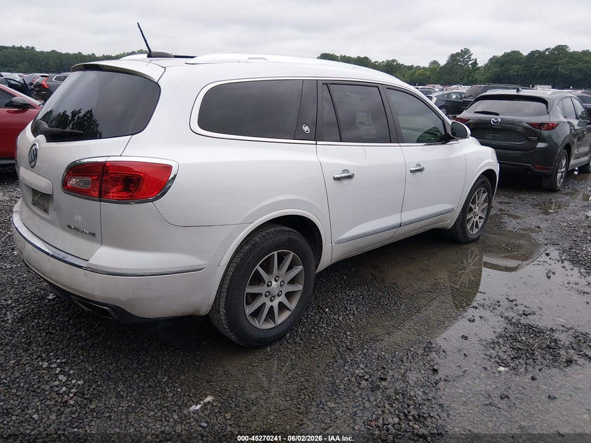Vin: 5gakrakd4gj226598, lot: 45768065, buick enclave convenience 20164