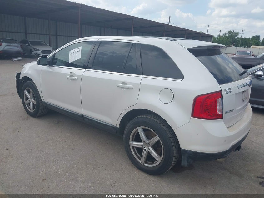 Vin: 2fmdk3kc6bbb07409, lot: 45768092, ford edge limited 20113