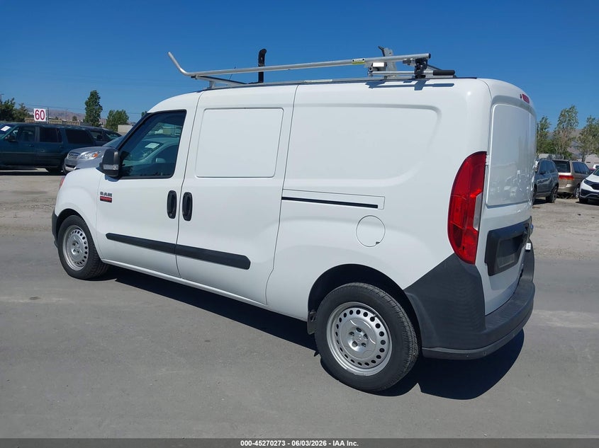 Vin: zfbhrfab4m6t42312, lot: 45768096, ram promaster city tradesman 20213
