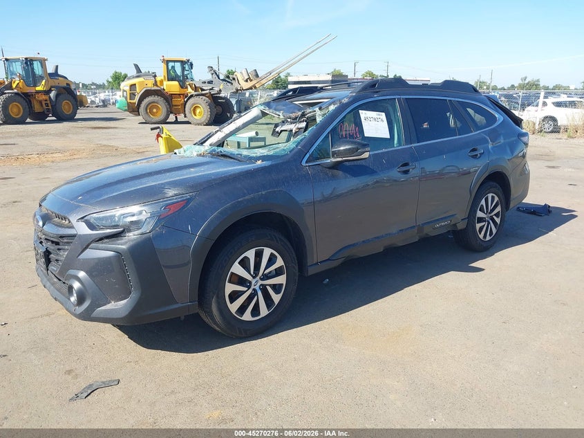 Vin: 4s4btafc4p3187965, lot: 45768099, subaru outback premium 20232