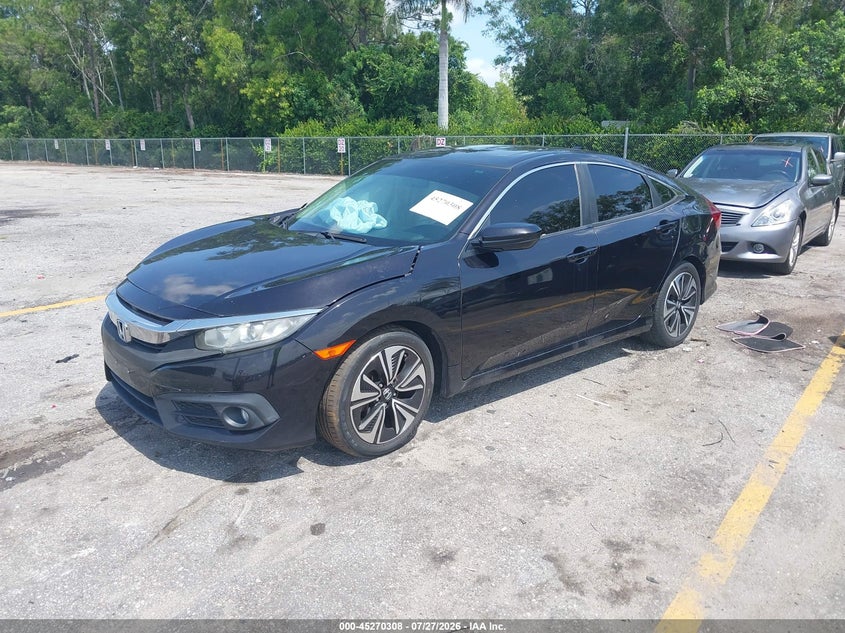Vin: 2hgfc1f35gh639393, lot: 45768132, honda civic ex-t 20162