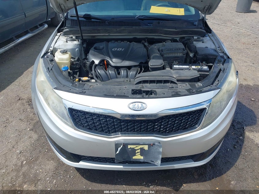 2012 Kia Optima 2.4 Ex silver Lot 111045270323 Vin 5XXGN4A71CG066966