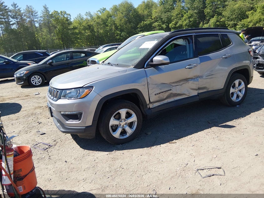 Vin: 3c4njdbb7lt221935, lot: 45768148, jeep compass latitude 4x4 20202