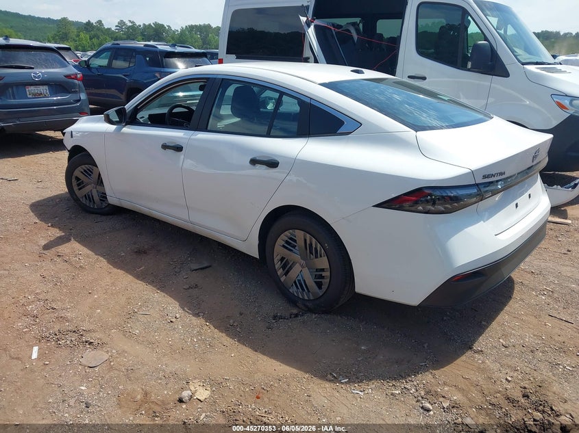 2026 NISSAN SENTRA auction photo 3