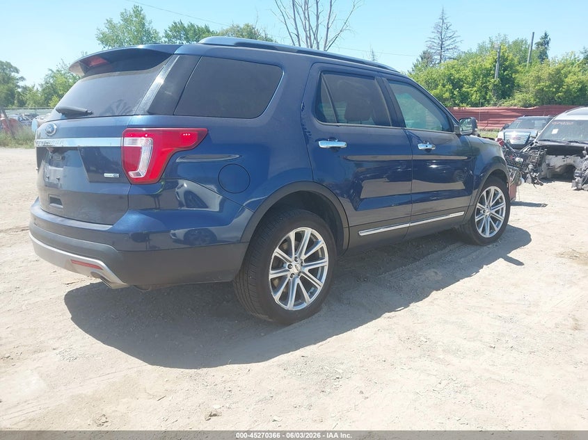 Vin: 1fm5k8f8xgga46640, lot: 45768190, ford explorer limited 20164