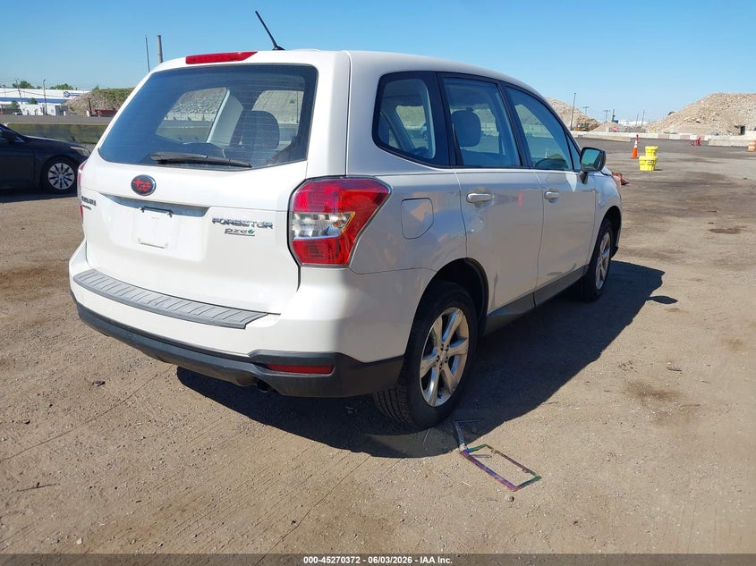 Vin: jf2sjaac5eh474508, lot: 45768196, subaru forester 2.5i 20144