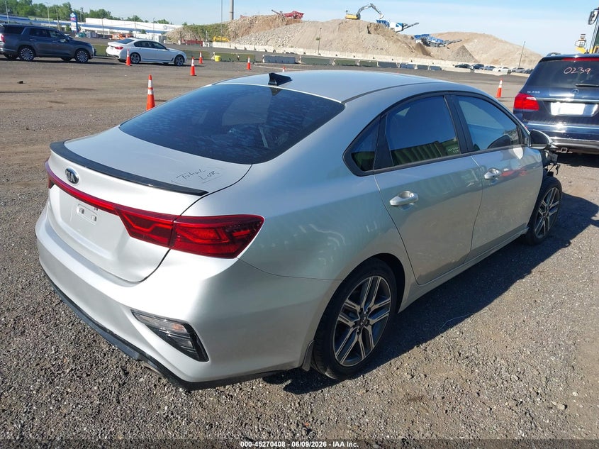 Vin: 3kpf54ad8le209888, lot: 45768232, kia forte ex 20204