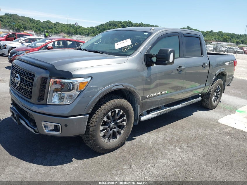 Vin: 1n6aa1e56jn530969, lot: 45768245, nissan titan pro-4x 20182