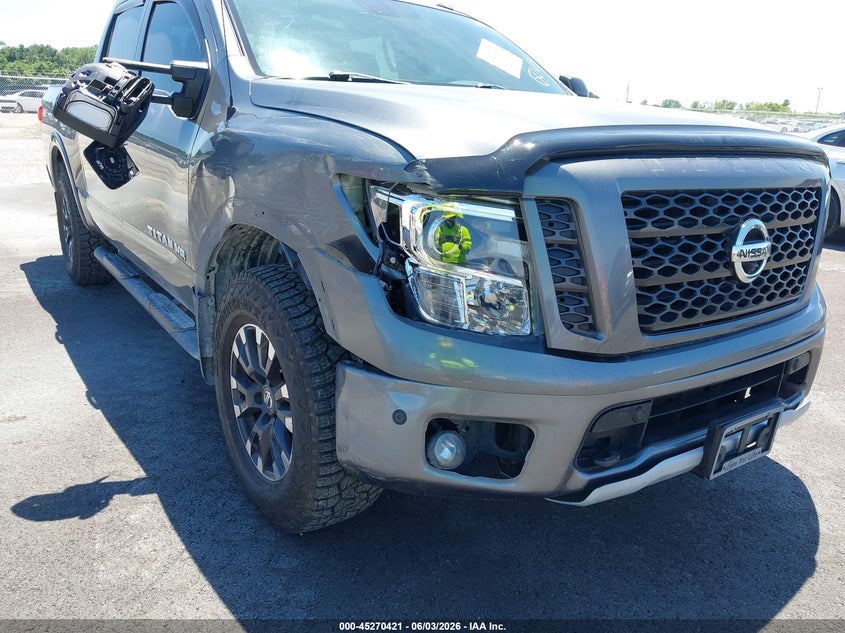 2018 Nissan Titan Pro-4X VIN: 1N6AA1E56JN530969 Lot: 45270421