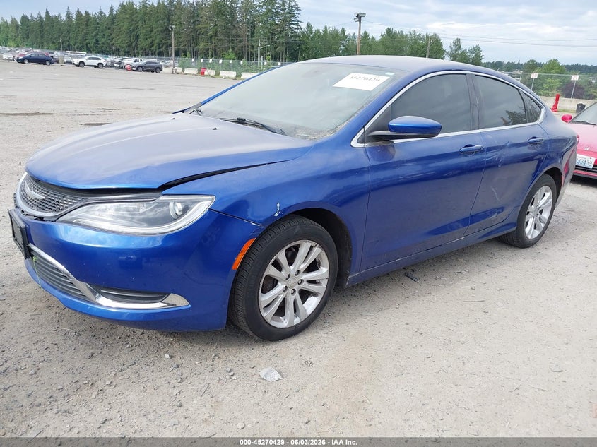 Vin: 1c3cccab7gn113418, lot: 45768253, chrysler 200 limited 20162