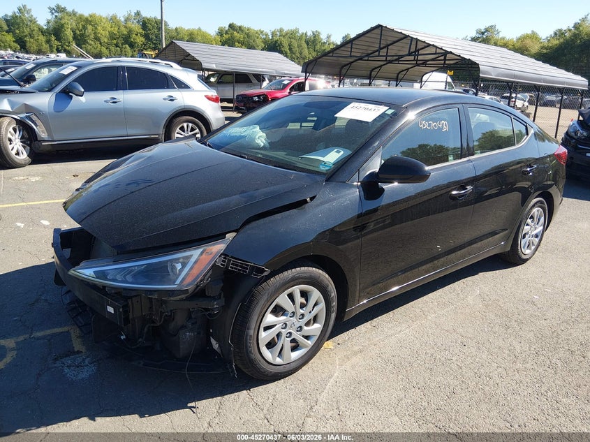 2019 Hyundai Elantra Se KMHD74LF4KU778152 photo 1