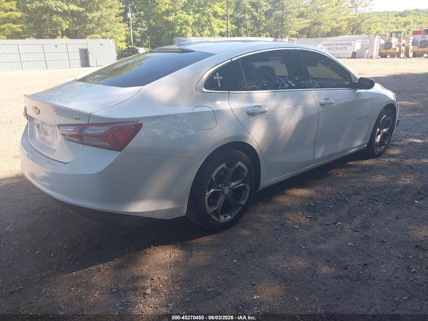 Vin: 1g1zd5st7mf008365, lot: 45768274, chevrolet malibu fwd lt 20214