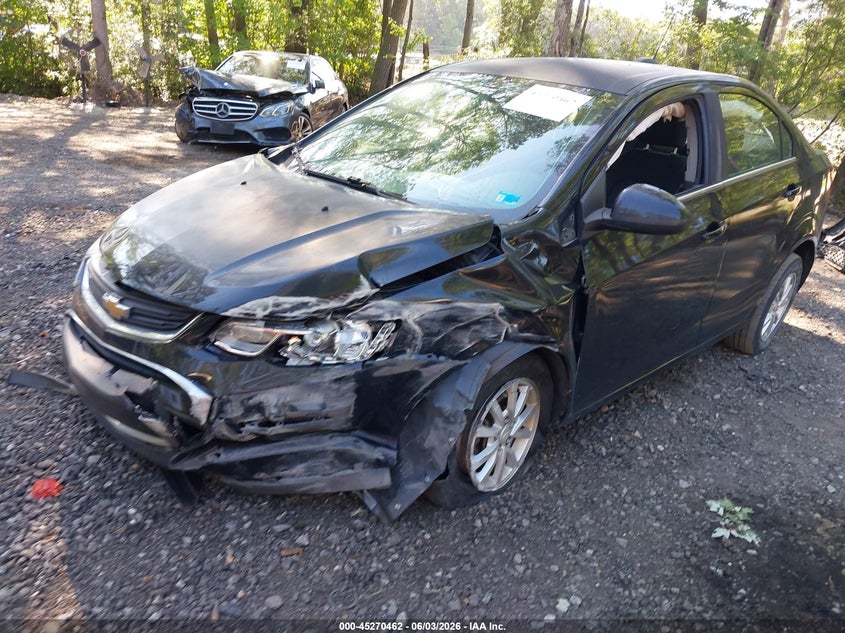 Vin: 1g1jd5sh9h4111877, lot: 45768286, chevrolet sonic lt auto 20172