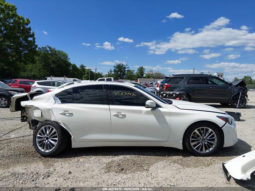 2020 Infiniti Q50 Luxe VIN: JN1EV7AP5LM200299 Lot: 45270470