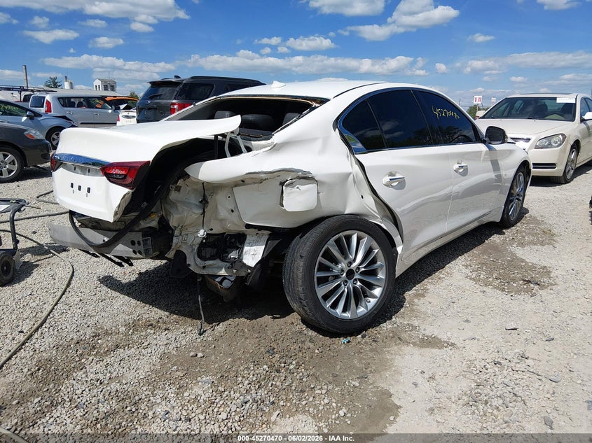 Vin: jn1ev7ap5lm200299, lot: 45768294, infiniti q50 luxe 20204